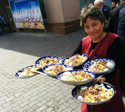 Plov in Taschkent