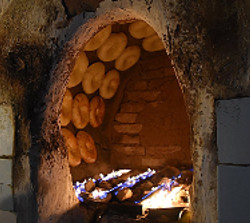 Fladenbrot in Tandyr